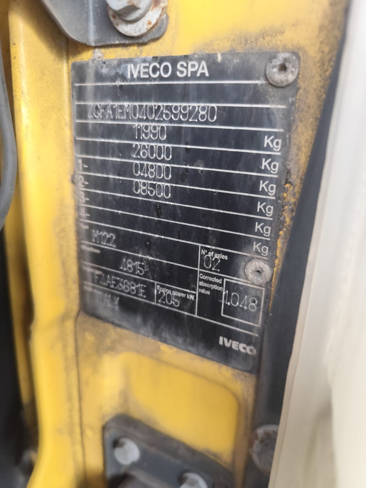 IVECO EUROCARGO 120E28P - Kamion kabinë-shasi: foto 2 IVECO EUROCARGO 120E28P - Kamion kabinë-shasi: foto 2