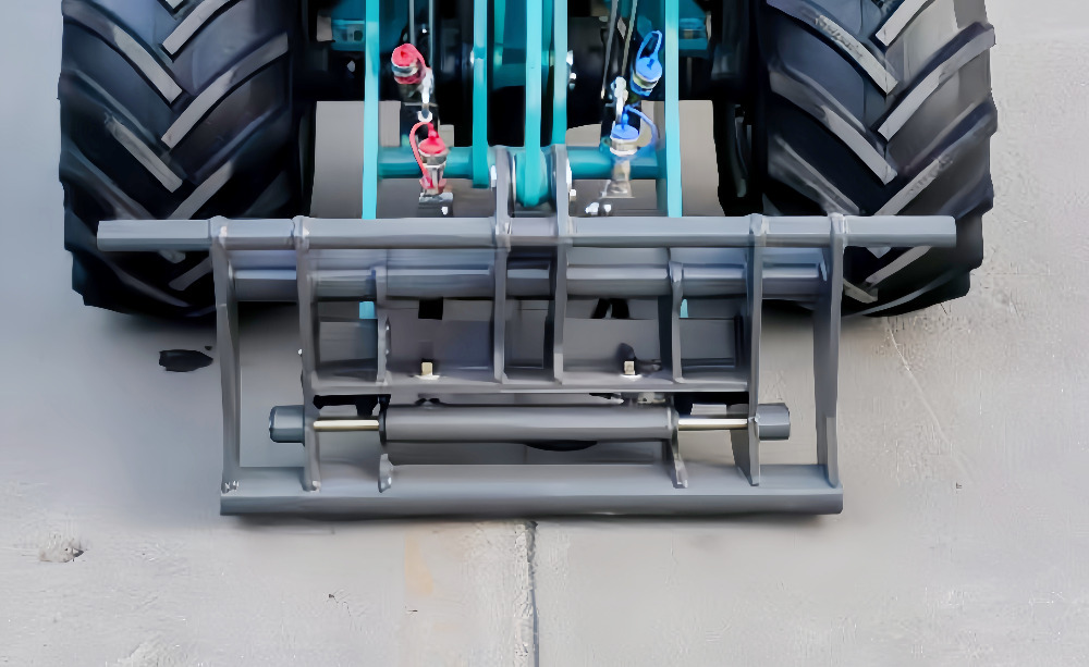 Fadrom me goma i ri Wheel Loader MEGALOAD AK1100 EURO 5 KUBOTA Engine CAT Weidemann style AK1100: foto 7 Fadrom me goma i ri Wheel Loader MEGALOAD AK1100 EURO 5 KUBOTA Engine CAT Weidemann style AK1100: foto 7