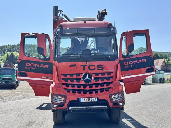 Mercedes-Benz ACTROS 6x4 DONAR 5810K ? Hack-LKW / Mobilhacker | TCS Umwelttechnik - Kamioni, Copëtuese druri: foto 4 Mercedes-Benz ACTROS 6x4 DONAR 5810K ? Hack-LKW / Mobilhacker | TCS Umwelttechnik - Kamioni, Copëtuese druri: foto 4