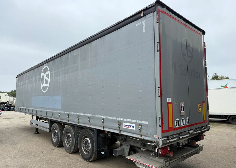 Schmitz Cargobull - Gjysmë rimorkio me tendë: foto 4 Schmitz Cargobull - Gjysmë rimorkio me tendë: foto 4