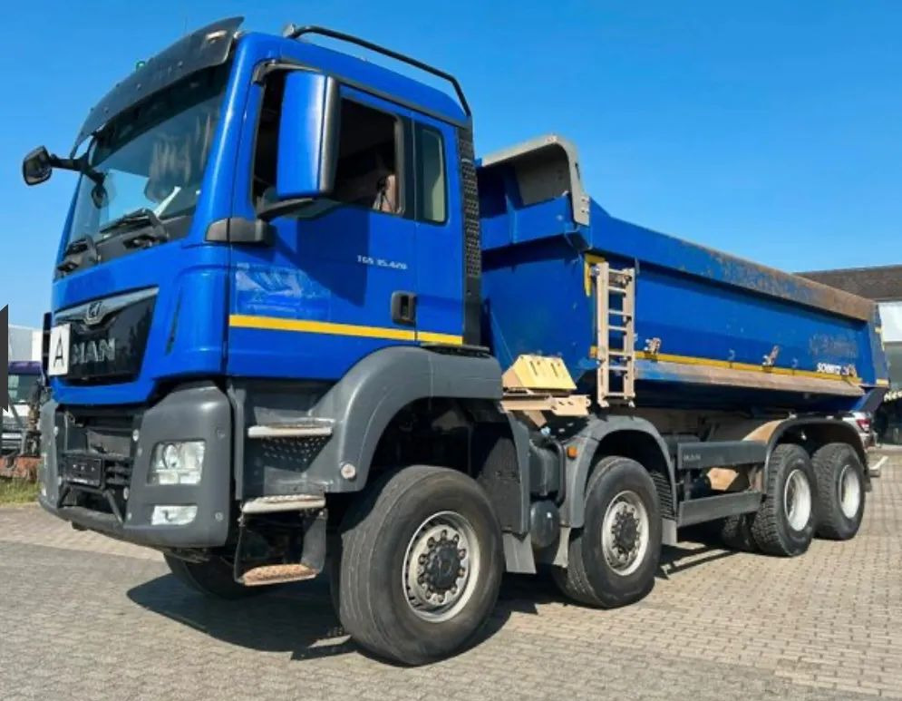 MAN TGS 35.420 WYWROTKA MULDA 8X6 - Kamion vetëshkarkues: foto 2 MAN TGS 35.420 WYWROTKA MULDA 8X6 - Kamion vetëshkarkues: foto 2