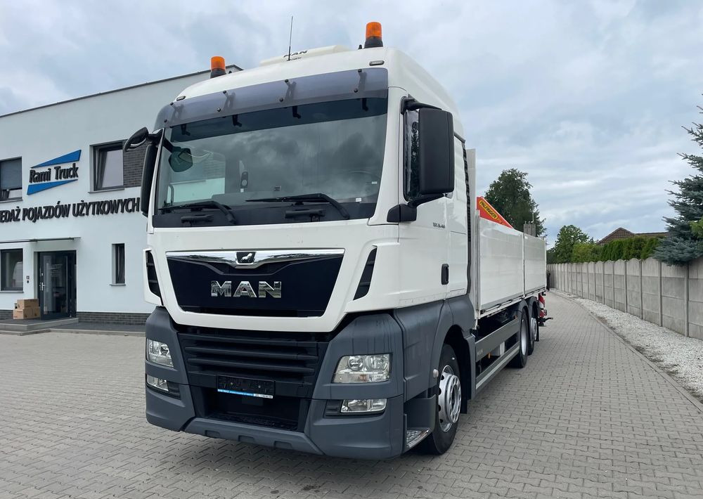MAN TGX 26.460 HDS, PALFINGER PK 180002-EH, PILOT! - Kamion me karroceri të hapur, Kamion me vinç: foto 1 MAN TGX 26.460 HDS, PALFINGER PK 180002-EH, PILOT! - Kamion me karroceri të hapur, Kamion me vinç: foto 1