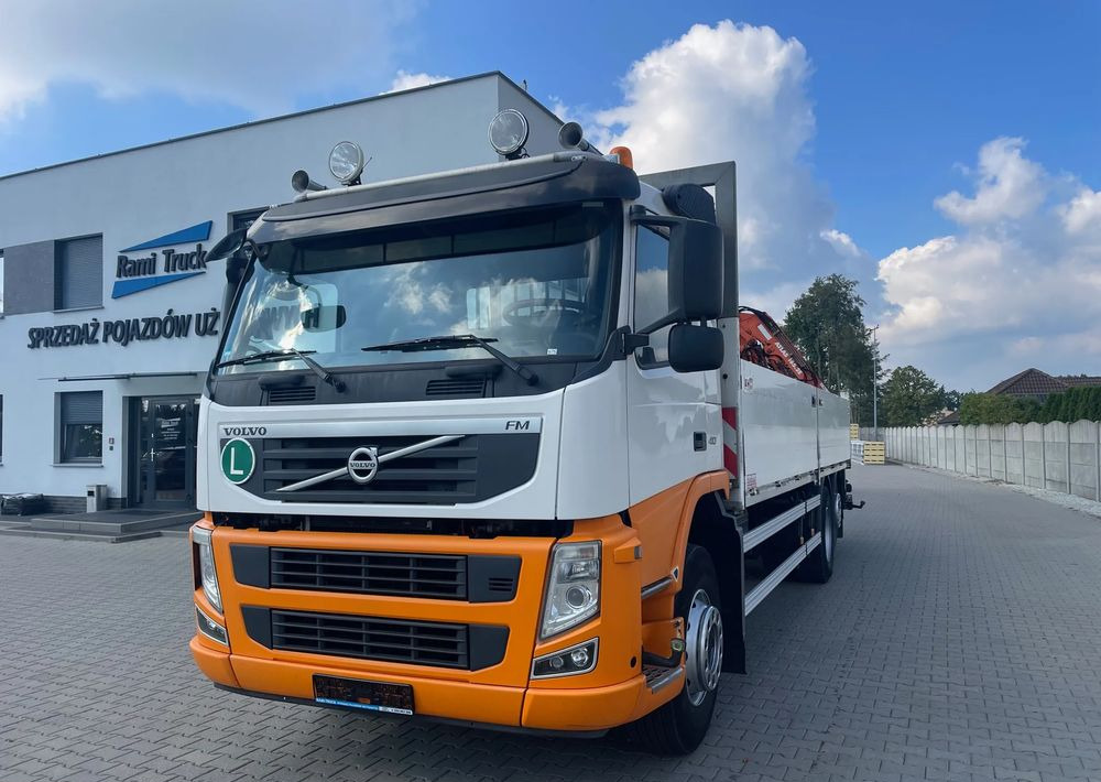 Volvo FM410 EURO 5, HDS ATLAS 165.2E-A2 RADIO STEROWANY, ZABUDOWA 7,1 m! - Kamion me karroceri të hapur, Kamion me vinç: foto 1 Volvo FM410 EURO 5, HDS ATLAS 165.2E-A2 RADIO STEROWANY, ZABUDOWA 7,1 m! - Kamion me karroceri të hapur, Kamion me vinç: foto 1