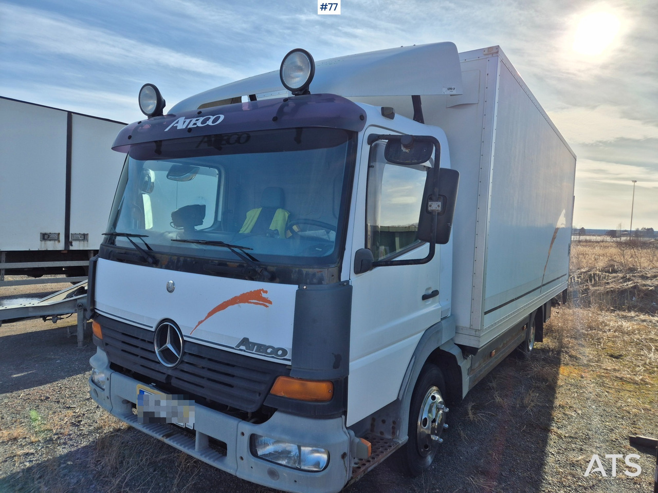 Mercedes-Benz Atego - Kamion vagonetë: foto 1 Mercedes-Benz Atego - Kamion vagonetë: foto 1