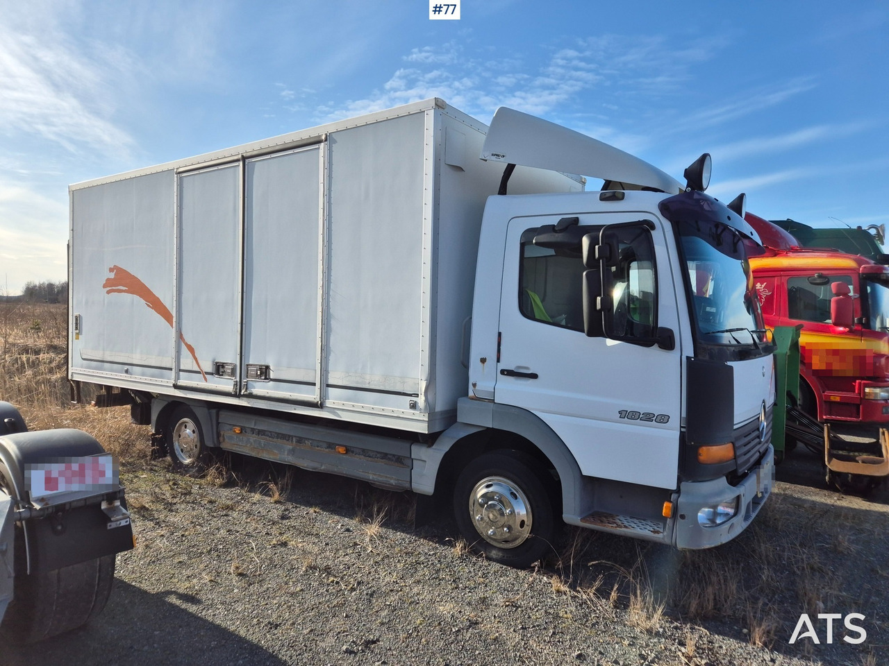 Mercedes-Benz Atego - Kamion vagonetë: foto 5 Mercedes-Benz Atego - Kamion vagonetë: foto 5