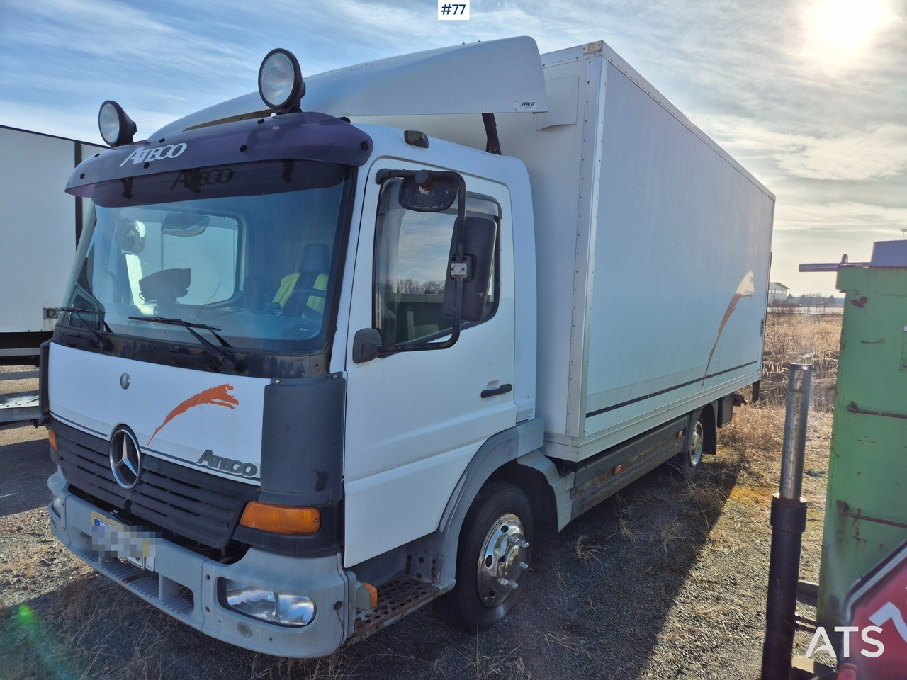 Mercedes-Benz Atego - Kamion vagonetë: foto 3 Mercedes-Benz Atego - Kamion vagonetë: foto 3