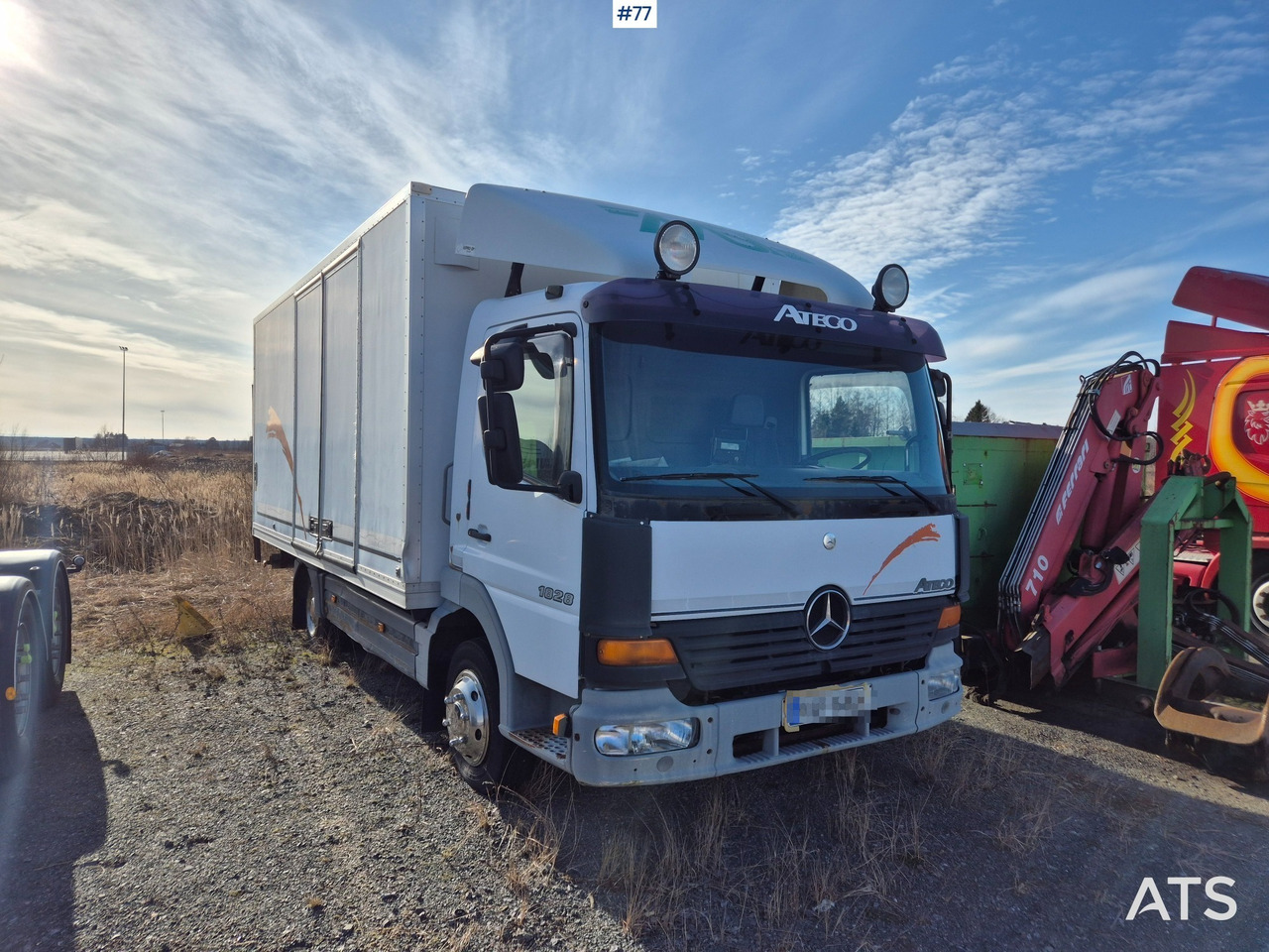 Mercedes-Benz Atego - Kamion vagonetë: foto 4 Mercedes-Benz Atego - Kamion vagonetë: foto 4