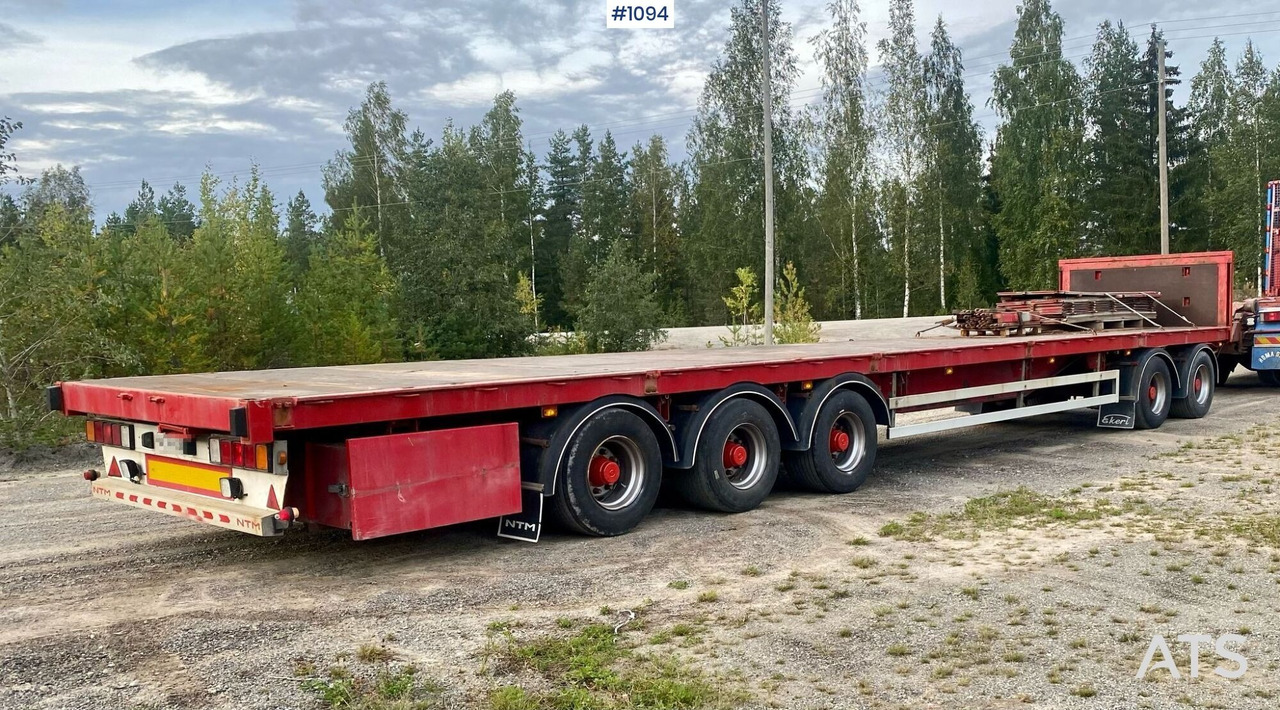 NTM 5-akselinen Lavaperävaunu - Rimorkio e hapur/ Platformë: foto 3 NTM 5-akselinen Lavaperävaunu - Rimorkio e hapur/ Platformë: foto 3