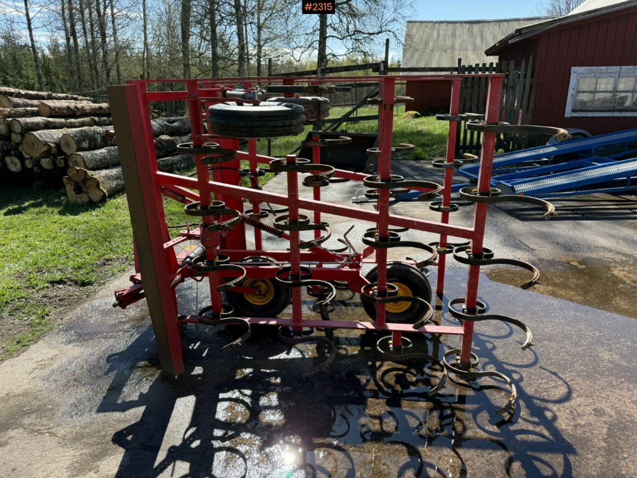 Harrow Väderstad HJ 38 tines - Pajisje për lirimin e tokës: foto 3 Harrow Väderstad HJ 38 tines - Pajisje për lirimin e tokës: foto 3