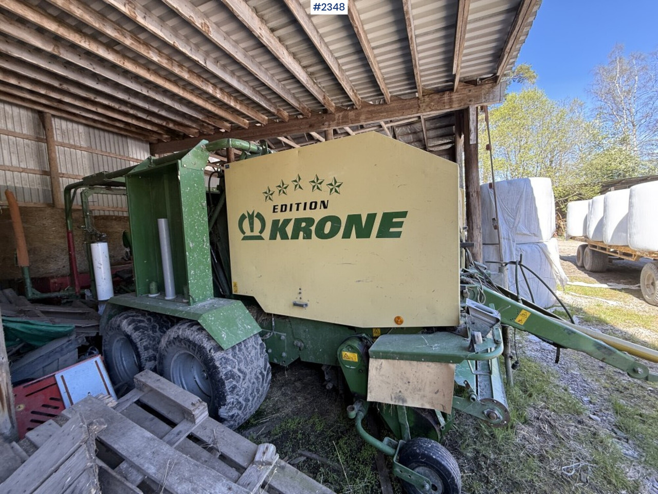 Krone Combi pack Multi-Cut 1500 round baler - Barkthyese: foto 1 Krone Combi pack Multi-Cut 1500 round baler - Barkthyese: foto 1