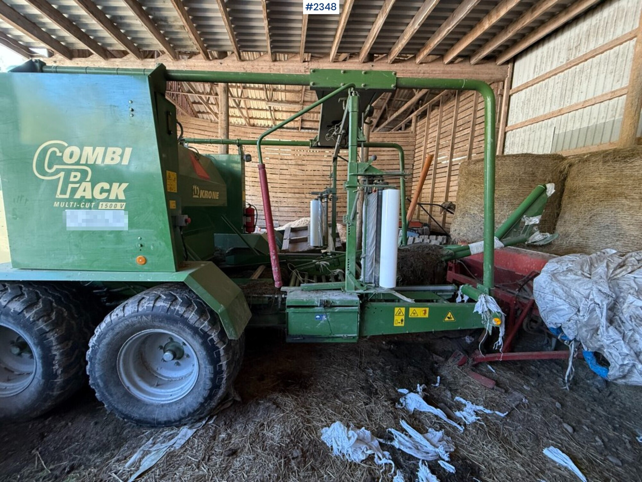 Krone Combi pack Multi-Cut 1500 round baler - Barkthyese: foto 5 Krone Combi pack Multi-Cut 1500 round baler - Barkthyese: foto 5