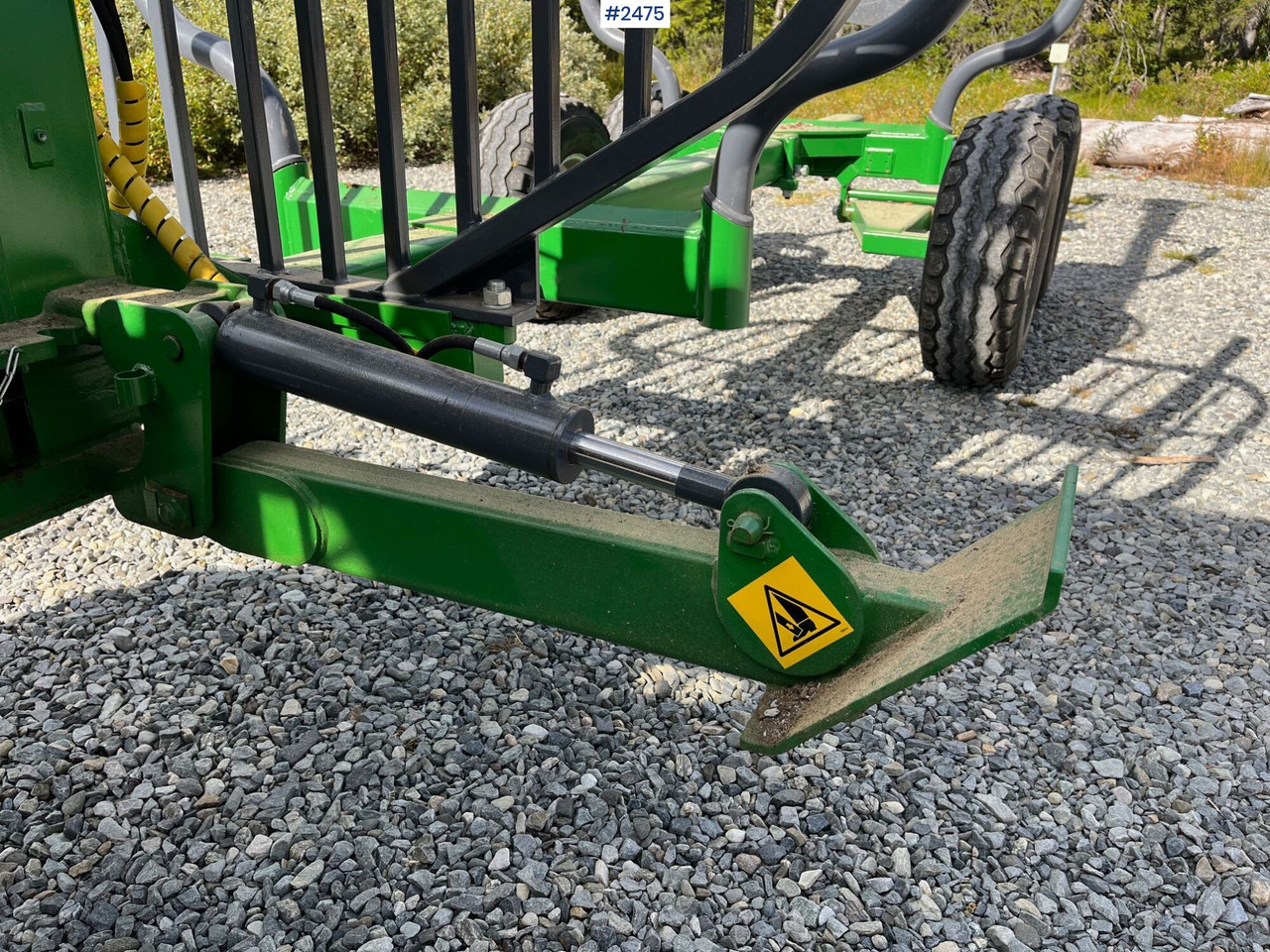 Farma Forestry Trailer T7 - CT4.6-7D, 7 tons – frame steering - Pajisje pylltarie: foto 4 Farma Forestry Trailer T7 - CT4.6-7D, 7 tons – frame steering - Pajisje pylltarie: foto 4