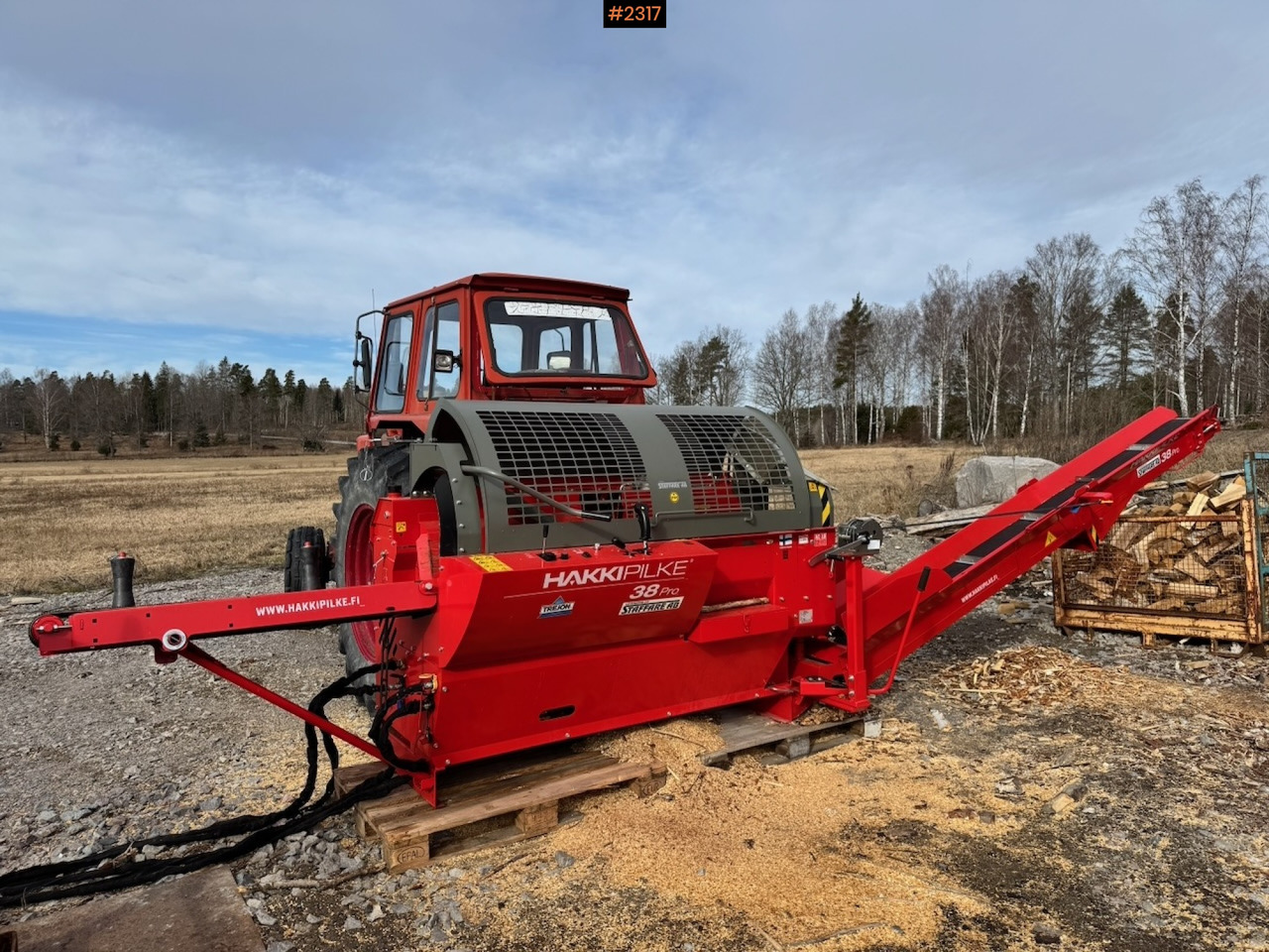 Hakki Pilke 38 Pro PTO firewood processor with table - Pajisje pylltarie: foto 2 Hakki Pilke 38 Pro PTO firewood processor with table - Pajisje pylltarie: foto 2