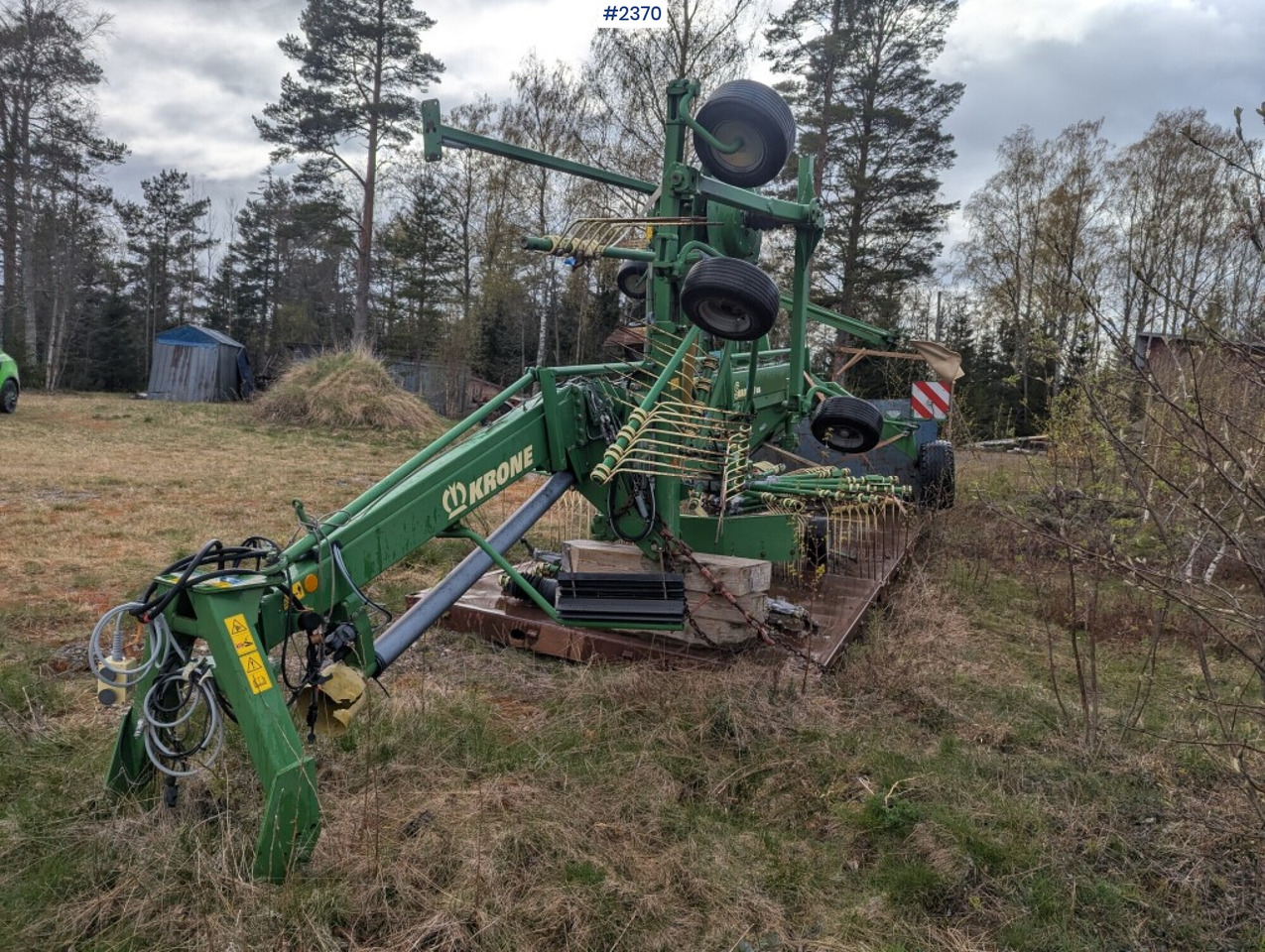 Rotary Rake Krone Swadro 1010 - Barkthyese: foto 2 Rotary Rake Krone Swadro 1010 - Barkthyese: foto 2