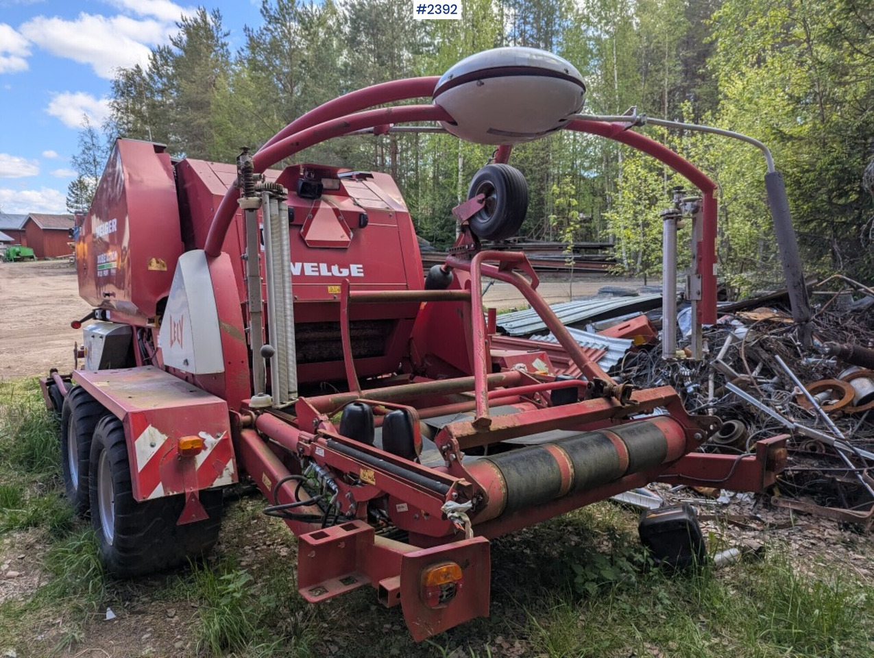 Round baler / Combination baler Welger double action 220 profi - Barkthyese: foto 5 Round baler / Combination baler Welger double action 220 profi - Barkthyese: foto 5