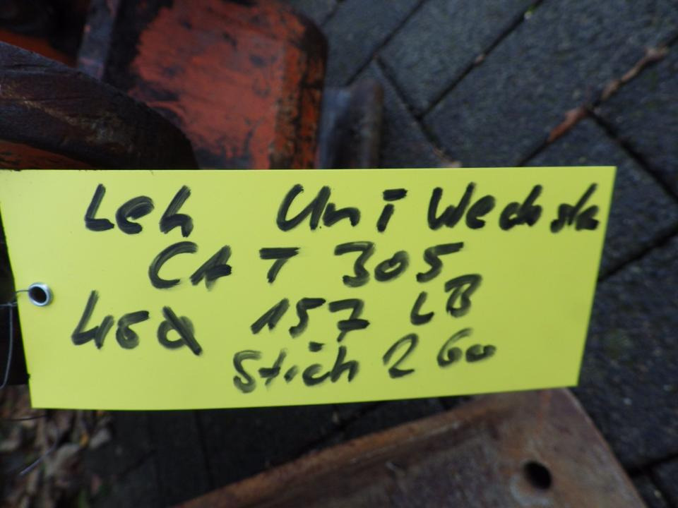 Cat 305 LEH Schnellwechsler + 2 Tieflöffel Cat - Kovë ekskavatori: foto 5 Cat 305 LEH Schnellwechsler + 2 Tieflöffel Cat - Kovë ekskavatori: foto 5