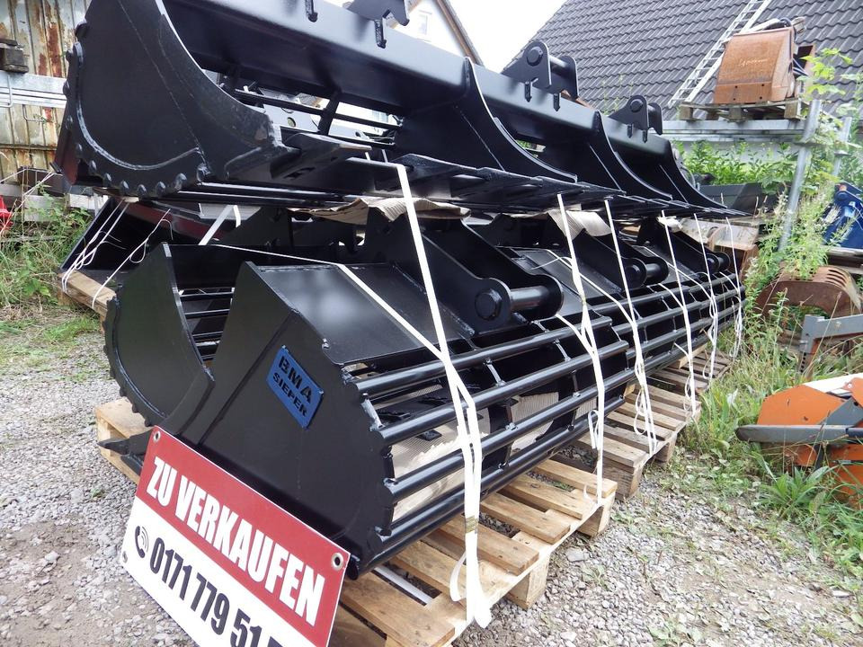 Gitterlöffel Skelettlöffel Sieblöffel MS03 Sym - Kovë seleksionuese për Ekskavator: foto 2 Gitterlöffel Skelettlöffel Sieblöffel MS03 Sym - Kovë seleksionuese për Ekskavator: foto 2