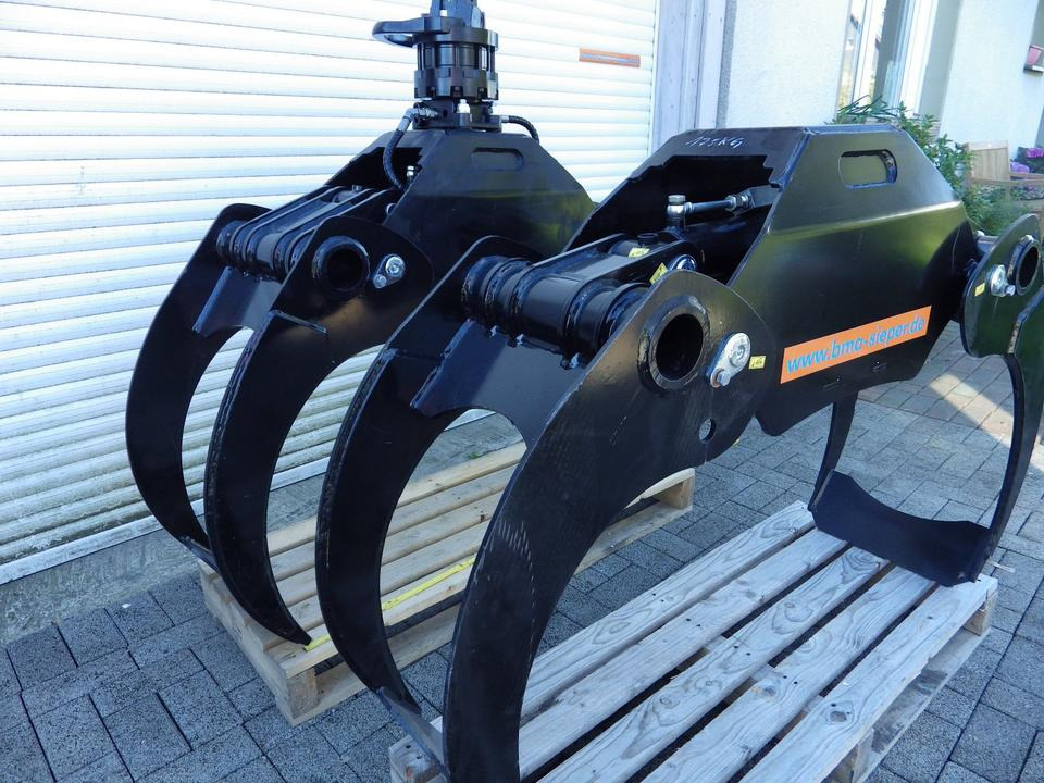 Holzgreifer für Bagger bis ca. 10 To / LKW Kran - Kovë kafshuese për Makineri ndërtimi: foto 2 Holzgreifer für Bagger bis ca. 10 To / LKW Kran - Kovë kafshuese për Makineri ndërtimi: foto 2