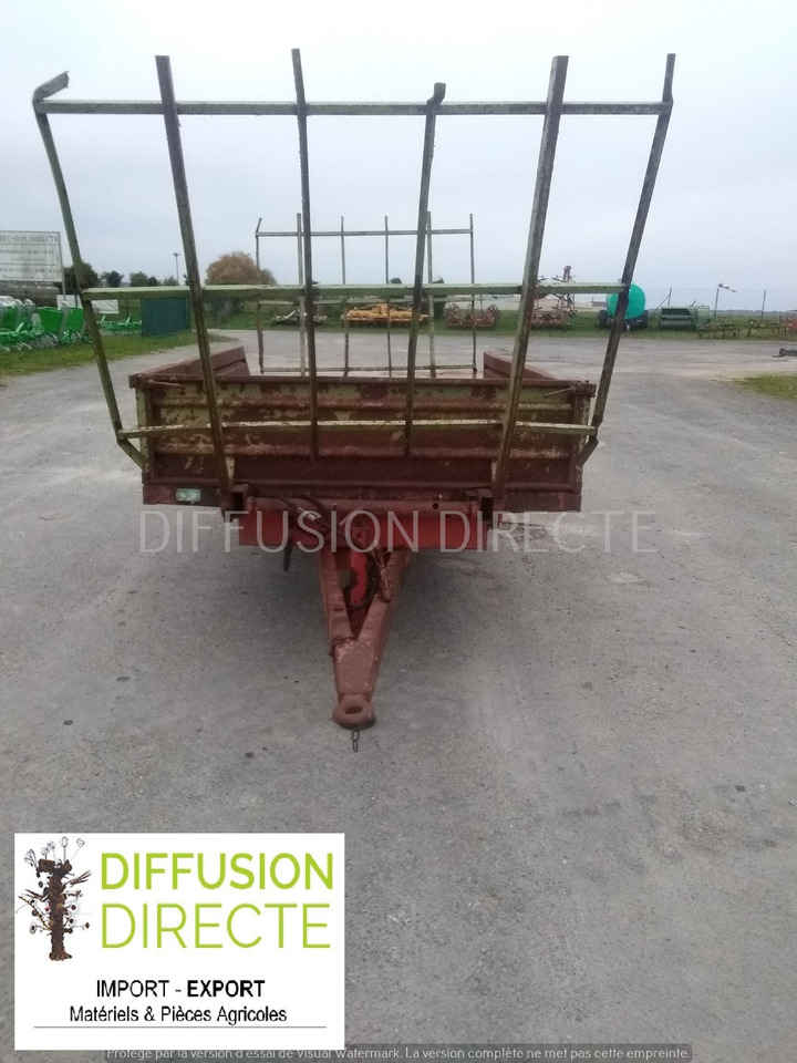 GRUAU REMORQUE AGRICOLE G 400 - Rimorkio bujqësore me platformë: foto 1 GRUAU REMORQUE AGRICOLE G 400 - Rimorkio bujqësore me platformë: foto 1