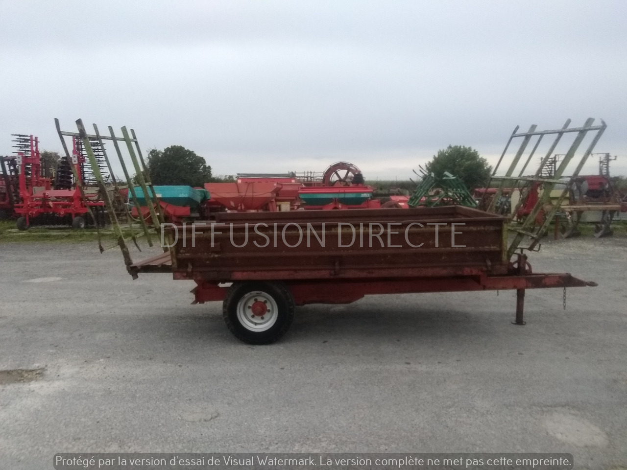 GRUAU REMORQUE AGRICOLE G 400 - Rimorkio bujqësore me platformë: foto 4 GRUAU REMORQUE AGRICOLE G 400 - Rimorkio bujqësore me platformë: foto 4