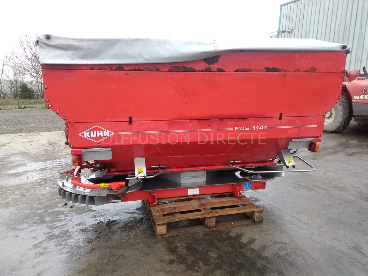 KUHN DISTRIBUTEUR D'ENGRAIS MDS 1141 - Shpërndarës plehu kimik: foto 3 KUHN DISTRIBUTEUR D'ENGRAIS MDS 1141 - Shpërndarës plehu kimik: foto 3