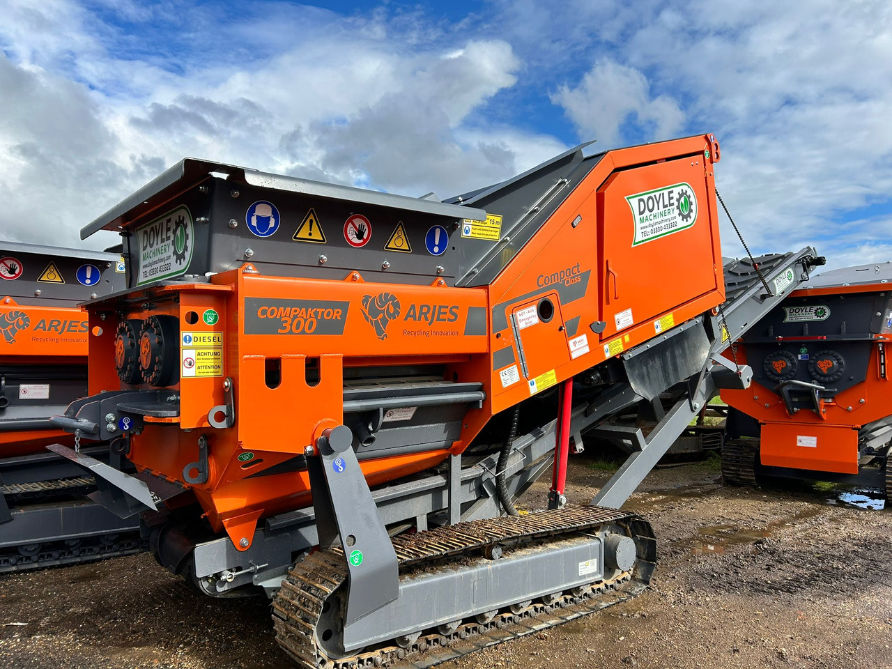 Arjes Compaktor 300 - Grirëse industriale: foto 3 Arjes Compaktor 300 - Grirëse industriale: foto 3