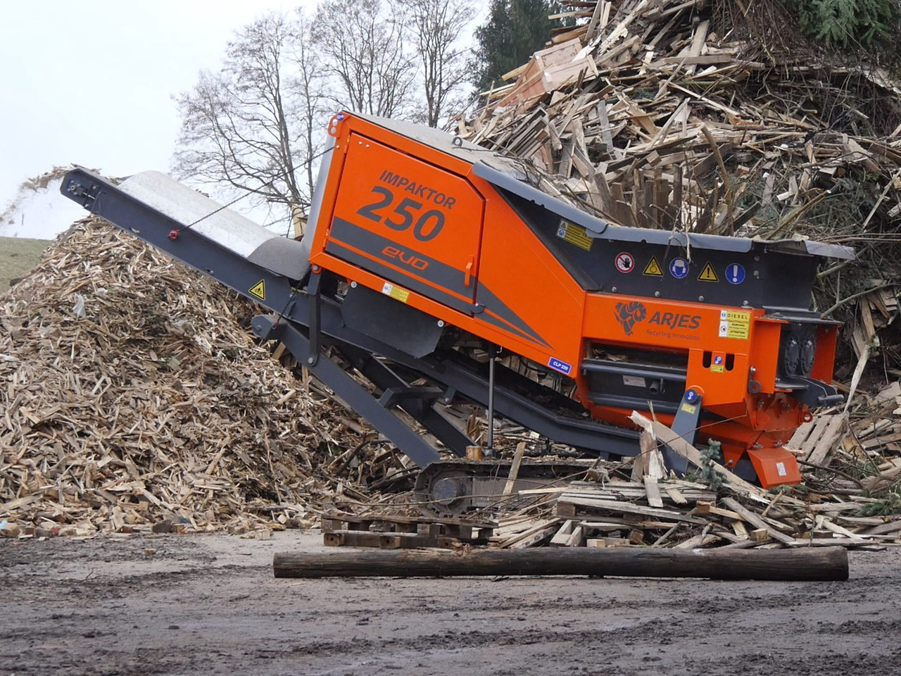 Arjes Impaktor 250 II - Grirëse industriale: foto 3 Arjes Impaktor 250 II - Grirëse industriale: foto 3