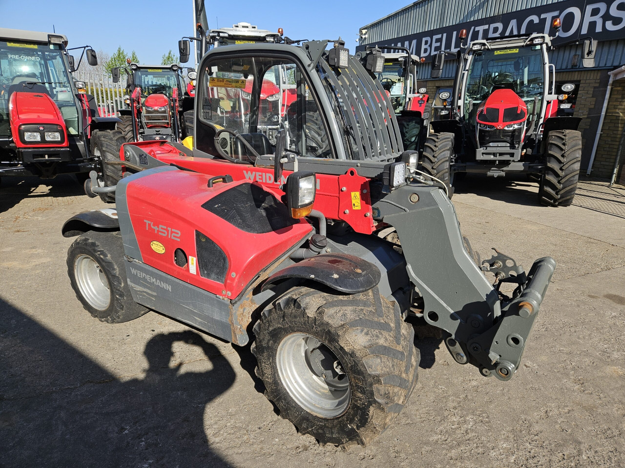 2019 Weidemann 4512 Telehandler - Ekskavator teleskopik: foto 1 2019 Weidemann 4512 Telehandler - Ekskavator teleskopik: foto 1