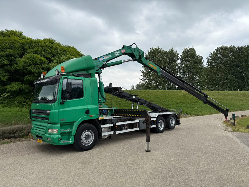 DAF CF 85.380 6x2 Kabel HMF 28 TM Remote Manual - Kamion me vinç: foto 1 DAF CF 85.380 6x2 Kabel HMF 28 TM Remote Manual - Kamion me vinç: foto 1