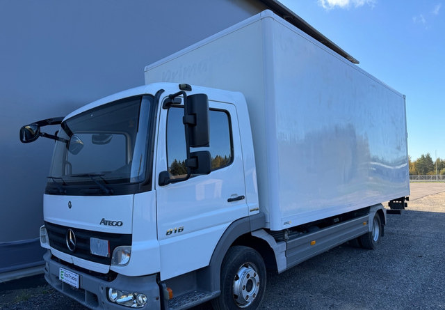 Mercedes-BenzAtego kaappi + perälauta - Kamion vagonetë: foto 1 Mercedes-BenzAtego kaappi + perälauta - Kamion vagonetë: foto 1