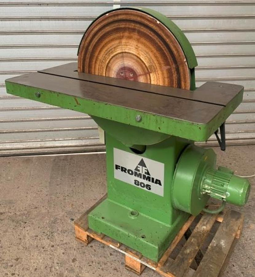 Scheibenschleifmaschine FROMMIA - Makineri për përpunimin e drurit: foto 1 Scheibenschleifmaschine FROMMIA - Makineri për përpunimin e drurit: foto 1