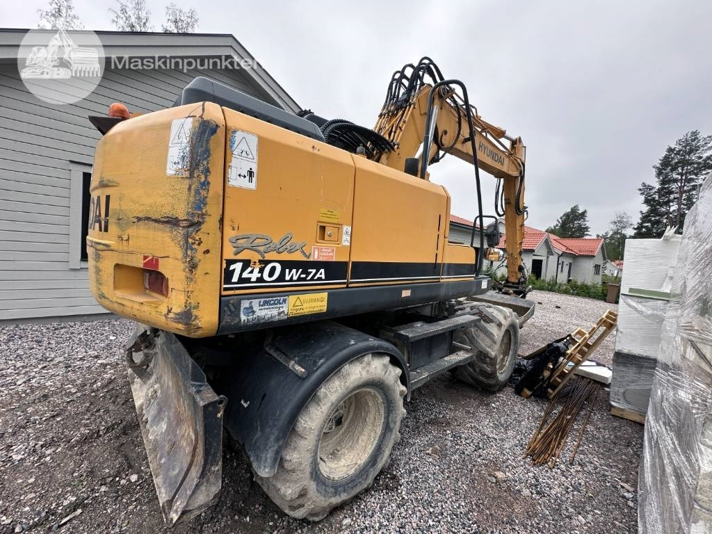 Hyundai Robex 140 W-7 A - Ekskavator me goma: foto 4 Hyundai Robex 140 W-7 A - Ekskavator me goma: foto 4