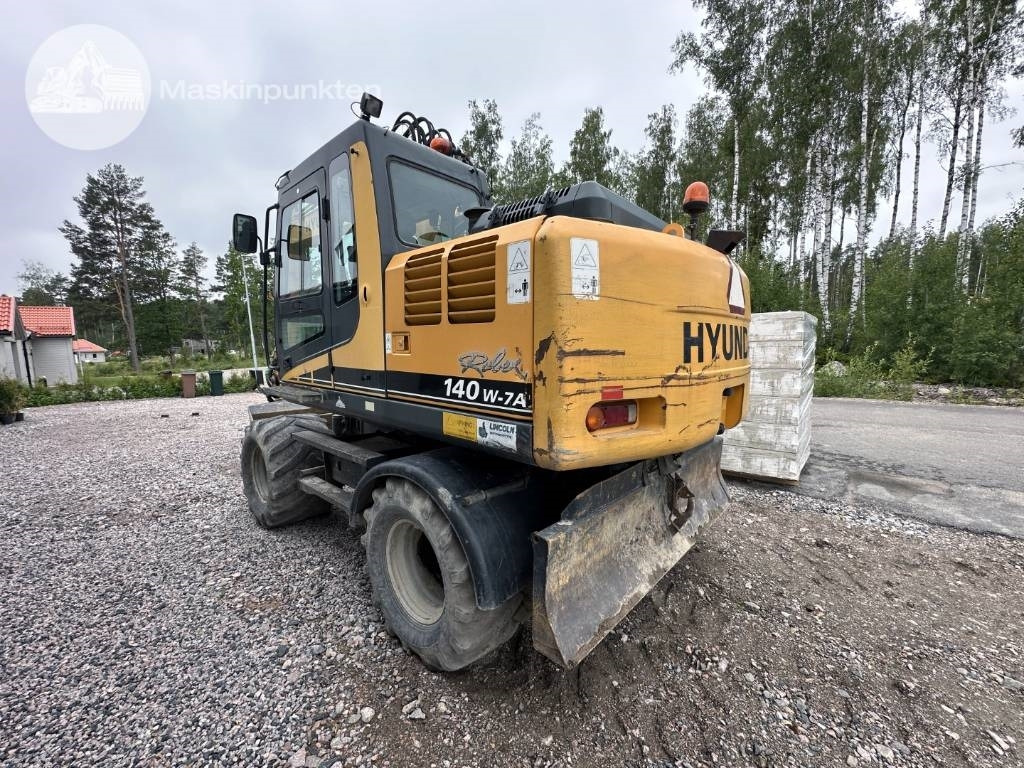 Ekskavator me goma Hyundai Robex 140 W-7 A: foto 6
