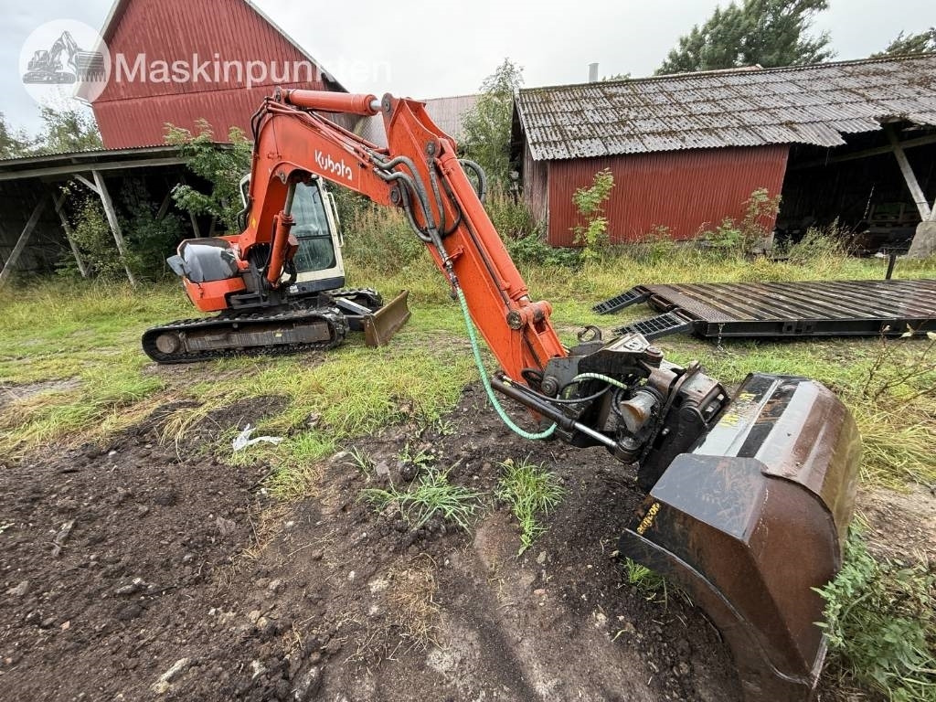 Kubota KX 080-3 A - Miniekskavator: foto 3 Kubota KX 080-3 A - Miniekskavator: foto 3