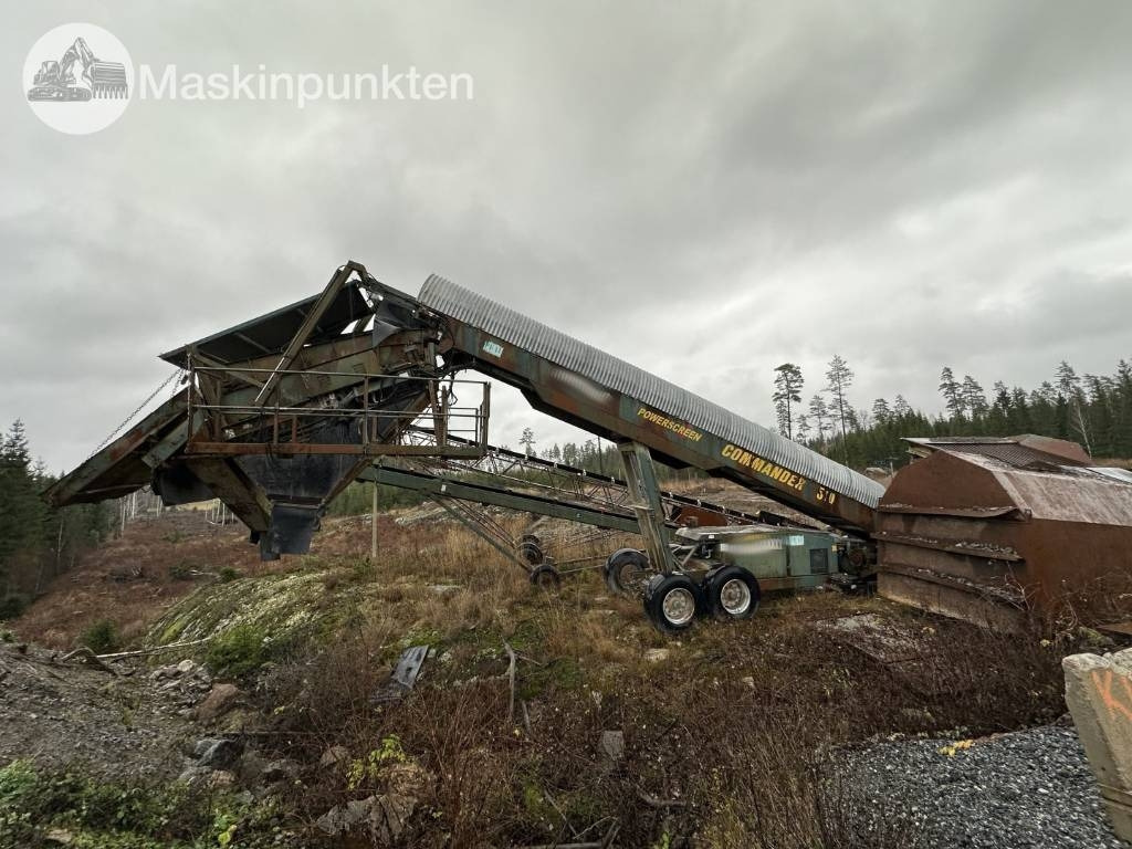 PowerScreen Commander 510 - Makinë sitëse: foto 1 PowerScreen Commander 510 - Makinë sitëse: foto 1
