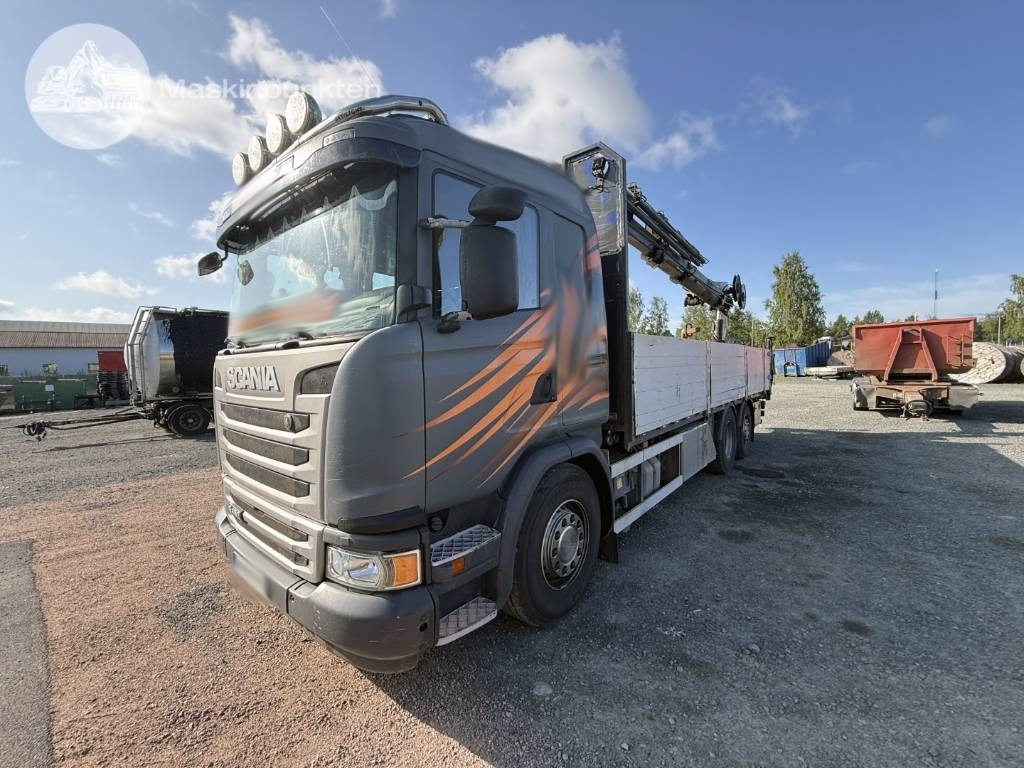 Scania G 450 LB - Kamion me vinç: foto 1 Scania G 450 LB - Kamion me vinç: foto 1