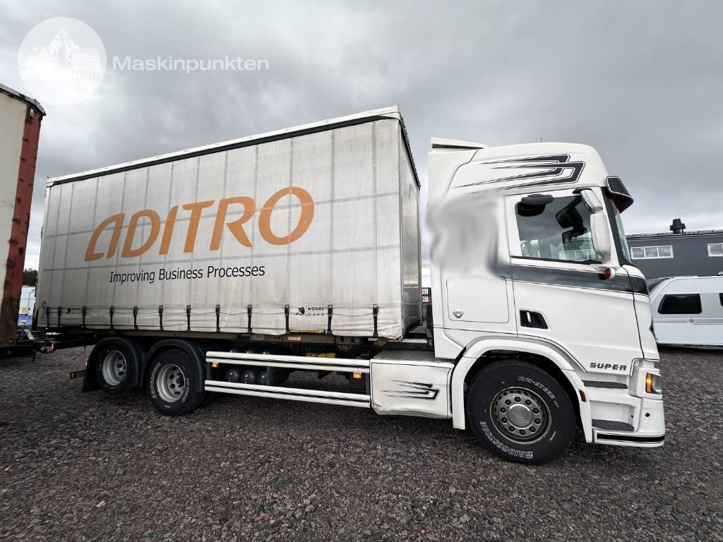 Scania R 580 - Transportjer kontejnerësh/ Kamion me karroceri të çmontueshme: foto 1 Scania R 580 - Transportjer kontejnerësh/ Kamion me karroceri të çmontueshme: foto 1