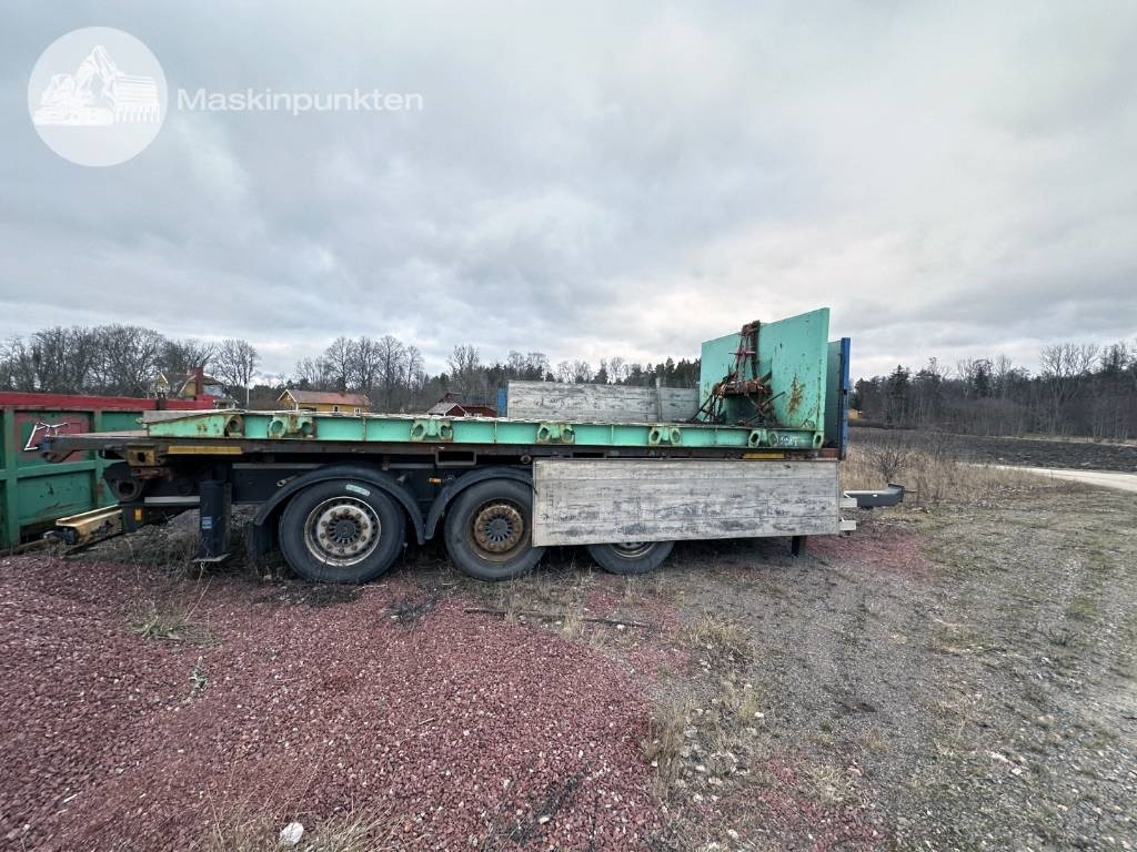 Tridem container kärra - Transportjer kontejnerësh/ Rimorkio me karroceri të çmontueshme: foto 3 Tridem container kärra - Transportjer kontejnerësh/ Rimorkio me karroceri të çmontueshme: foto 3