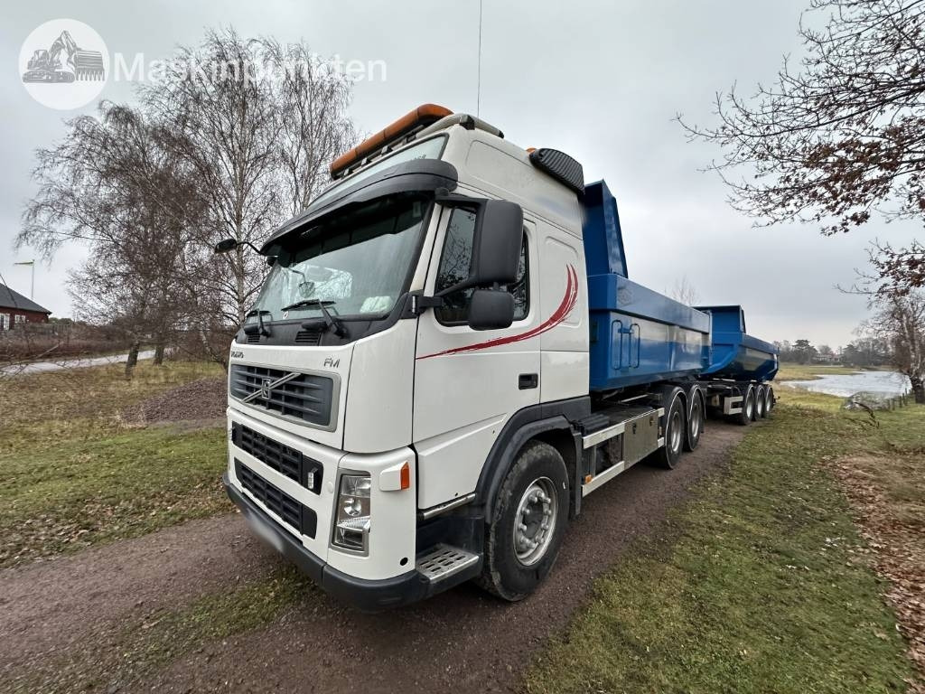 Volvo FM 440 tippbil med kärra - Kamion vetëshkarkues: foto 1 Volvo FM 440 tippbil med kärra - Kamion vetëshkarkues: foto 1