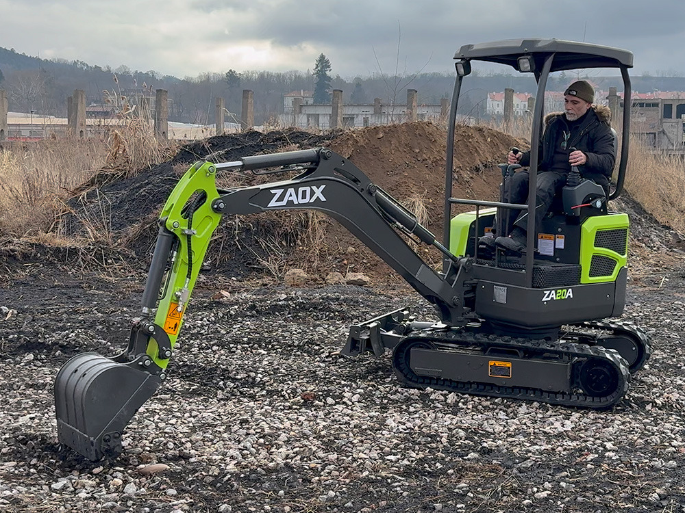 ZAOX ZA20A - Miniekskavator: foto 1 ZAOX ZA20A - Miniekskavator: foto 1