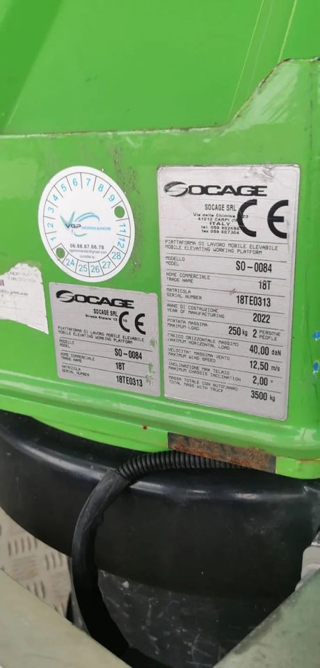 Iveco DAILY WINDA ELEKTRYK / HYBRYDA - Platformë ajrore e montuar në kamion: foto 3 Iveco DAILY WINDA ELEKTRYK / HYBRYDA - Platformë ajrore e montuar në kamion: foto 3