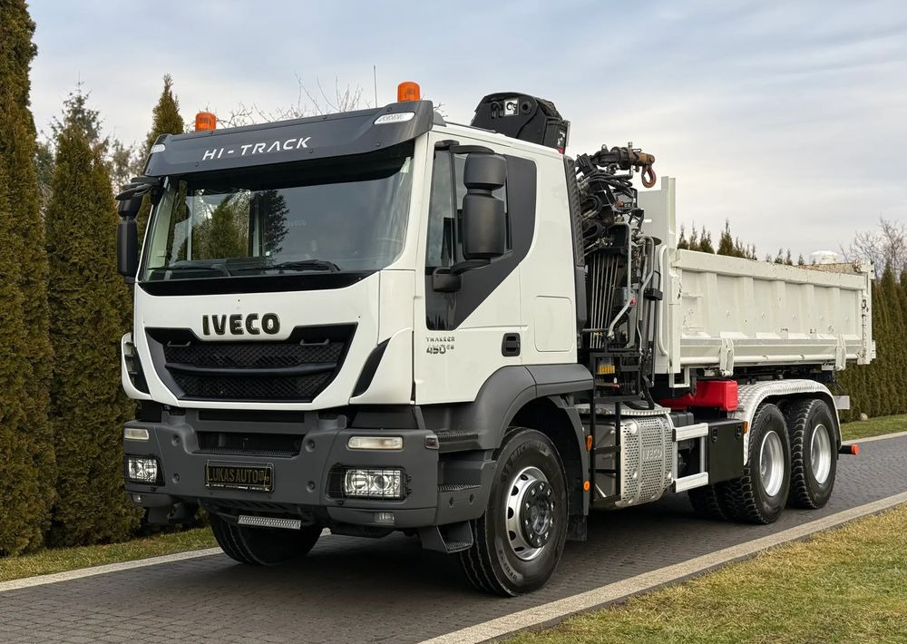 Iveco TRAKKER 450 6X4 PODWÓJNA HYDRO-BURTA HIAB 104 - Kamion vetëshkarkues, Kamion me vinç: foto 5 Iveco TRAKKER 450 6X4 PODWÓJNA HYDRO-BURTA HIAB 104 - Kamion vetëshkarkues, Kamion me vinç: foto 5