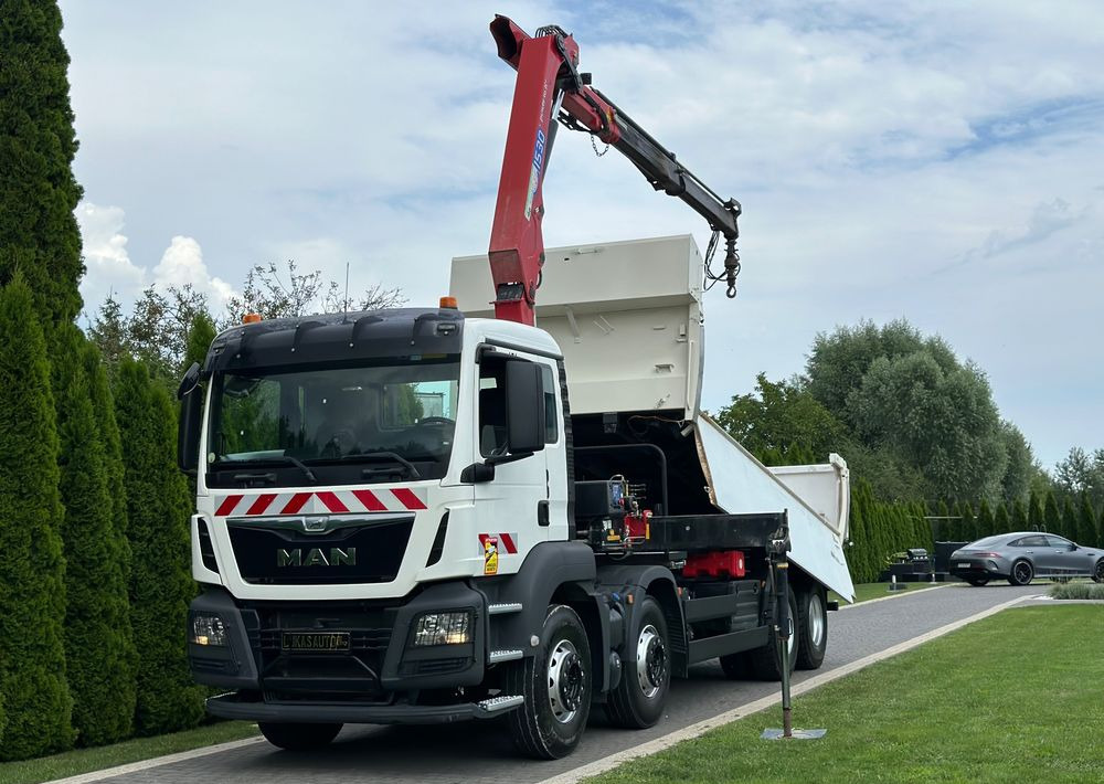 MAN TGS 440 / 8x4 / HMF 1530 / HYDROBURTA - Kamion vetëshkarkues: foto 1 MAN TGS 440 / 8x4 / HMF 1530 / HYDROBURTA - Kamion vetëshkarkues: foto 1