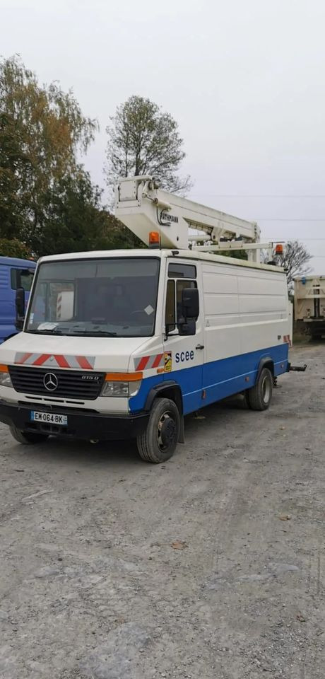 Mercedes-Benz VARIO 815D 17 M - Platformë ajrore e montuar në kamion: foto 1 Mercedes-Benz VARIO 815D 17 M - Platformë ajrore e montuar në kamion: foto 1