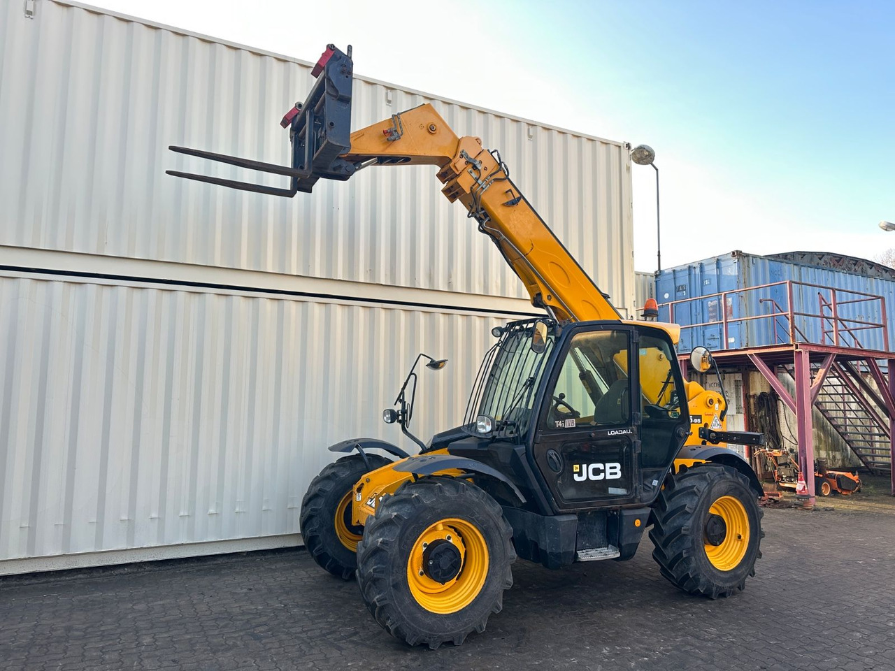 JCB 535-95 / 2017 BJ / 2.845 H / 9.5 Meter - Ekskavator teleskopik: foto 1 JCB 535-95 / 2017 BJ / 2.845 H / 9.5 Meter - Ekskavator teleskopik: foto 1