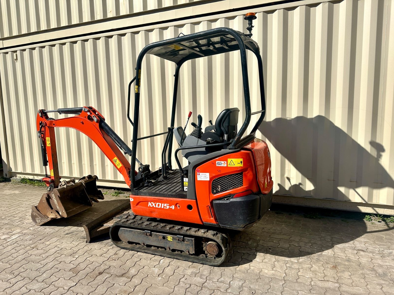 Kubota KX015-4 / 1.077 H / 4 x Löffel - Miniekskavator: foto 3 Kubota KX015-4 / 1.077 H / 4 x Löffel - Miniekskavator: foto 3