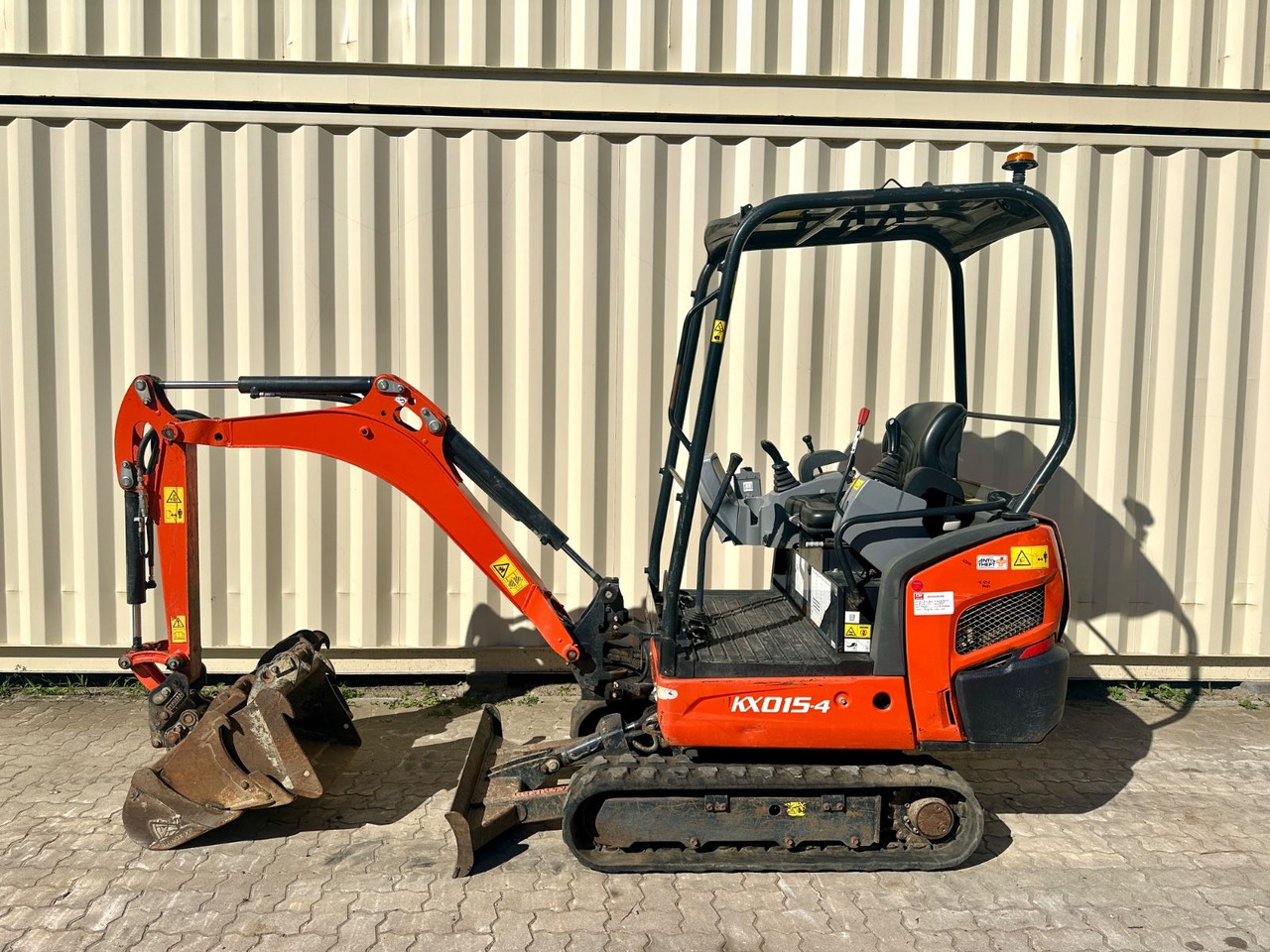 Kubota KX015-4 / 1.077 H / 4 x Löffel - Miniekskavator: foto 2 Kubota KX015-4 / 1.077 H / 4 x Löffel - Miniekskavator: foto 2