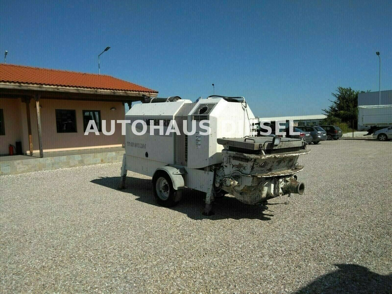 Liebherr THS 80 DH - Pompë stacionare betoni: foto 3 Liebherr THS 80 DH - Pompë stacionare betoni: foto 3