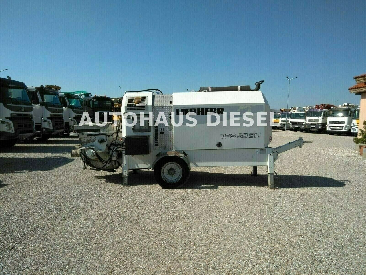 Liebherr THS 80 DH - Pompë stacionare betoni: foto 1 Liebherr THS 80 DH - Pompë stacionare betoni: foto 1
