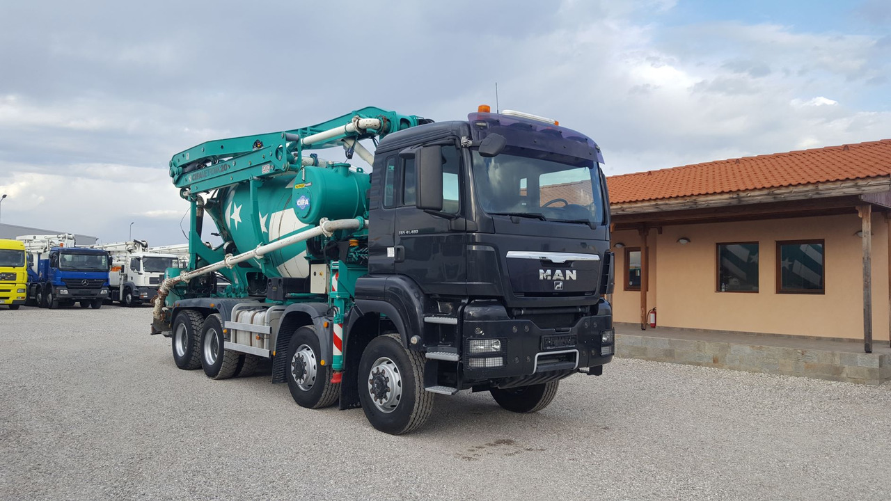 MAN TGS 41.480 CIFA MK20M 8X6 - Autobetoniere pompë betoni: foto 1 MAN TGS 41.480 CIFA MK20M 8X6 - Autobetoniere pompë betoni: foto 1